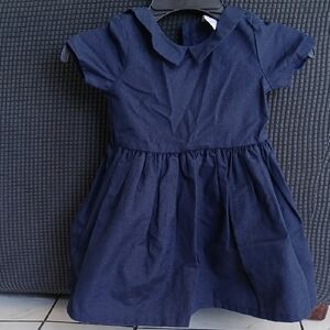 Navy Blue Kids Dress